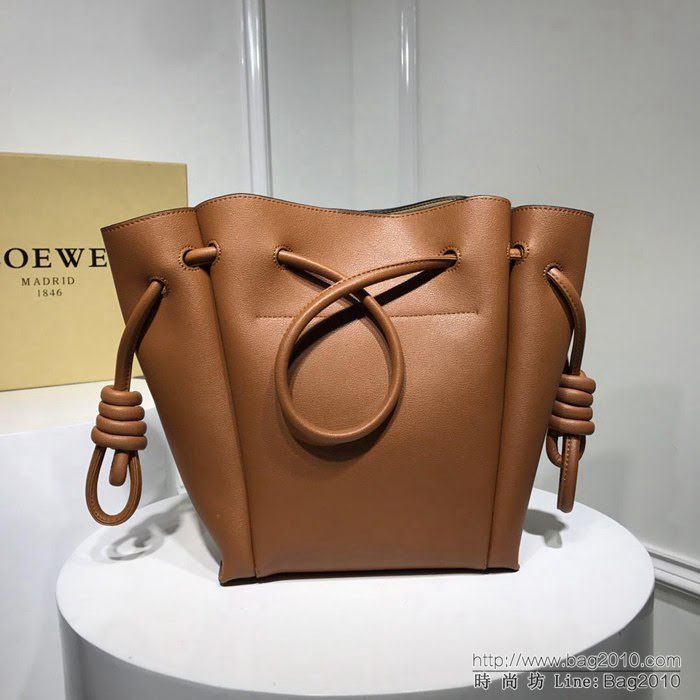 LOEWE羅意威 最新Flamenco Knot系列 抽繩購物袋 L2093  jdl1072